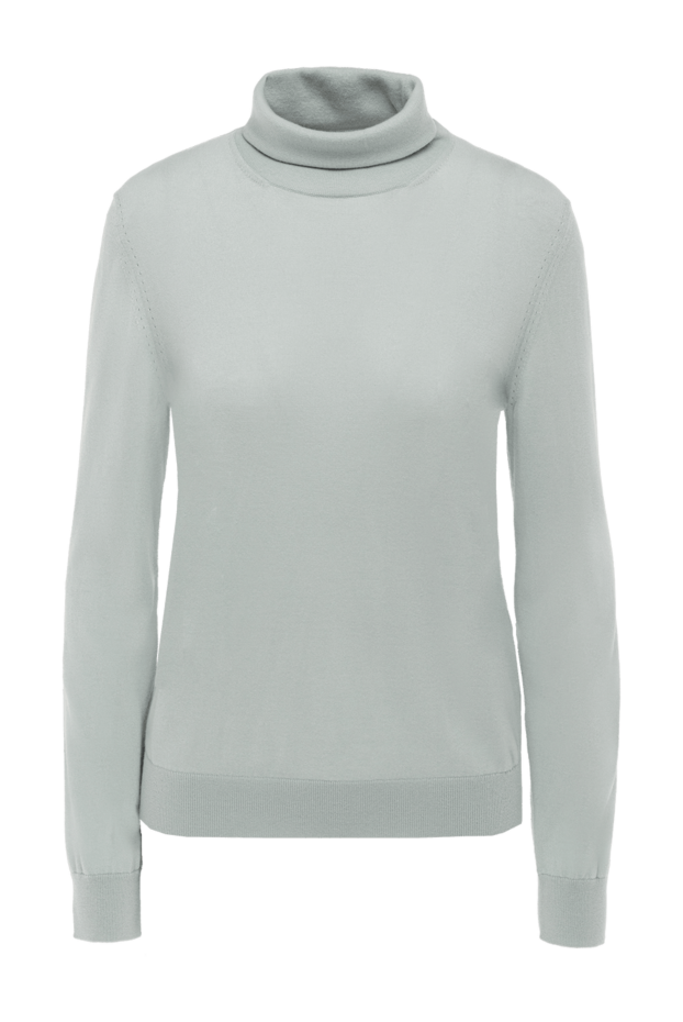 Loro Piana woman women's green cashmere golf buy with prices and photos 174975 - photo 1