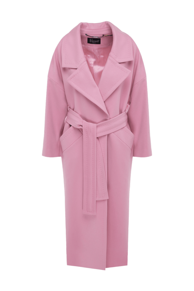 Heresis woman pink woolen coat for women buy with prices and photos 174982 - photo 1