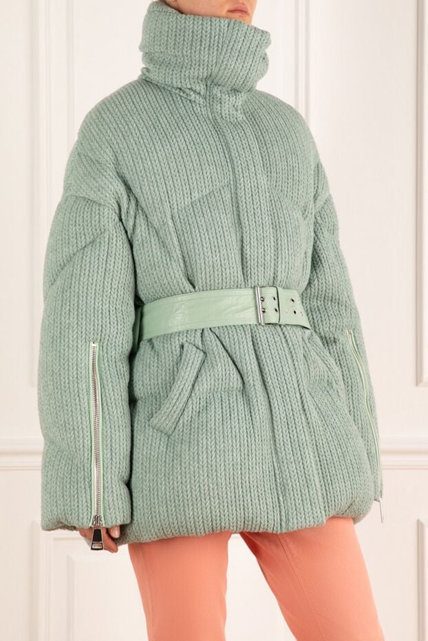 Khrisjoy green down jacket for women 174992 - photo 3