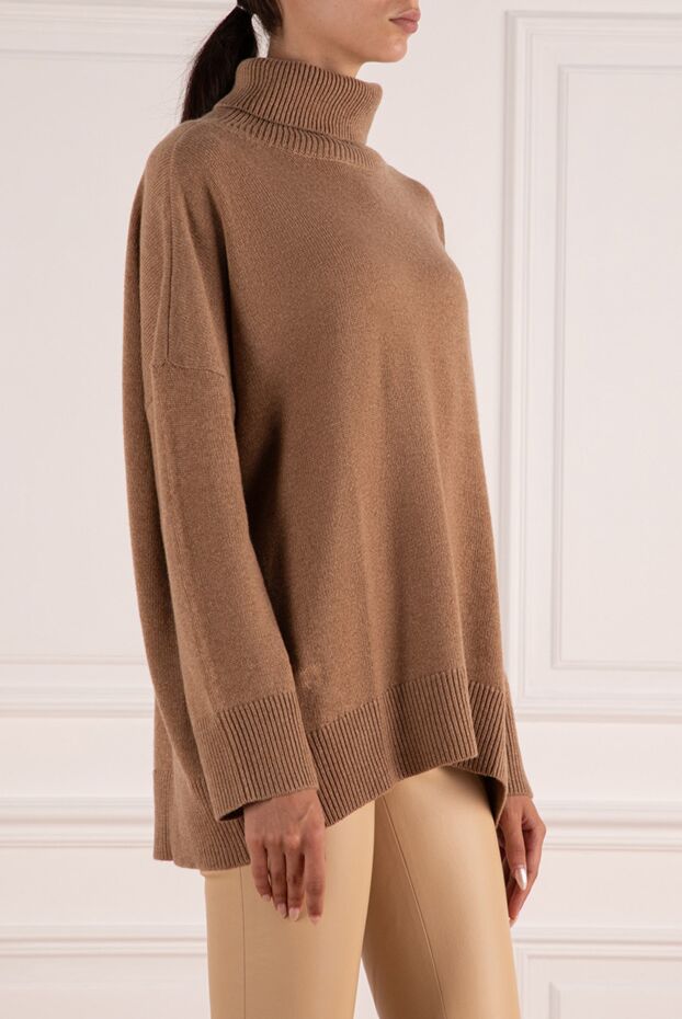 Max&Moi cashmere golf brown for women 175026 - photo 3