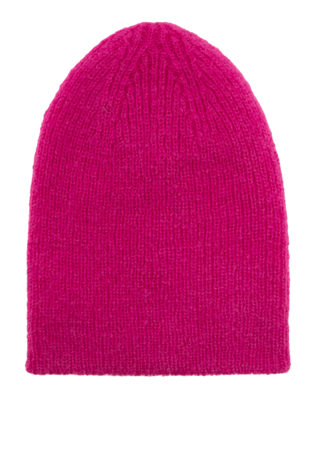 Max&Moi women's pink mohair and wool hat 175034 - photo 3