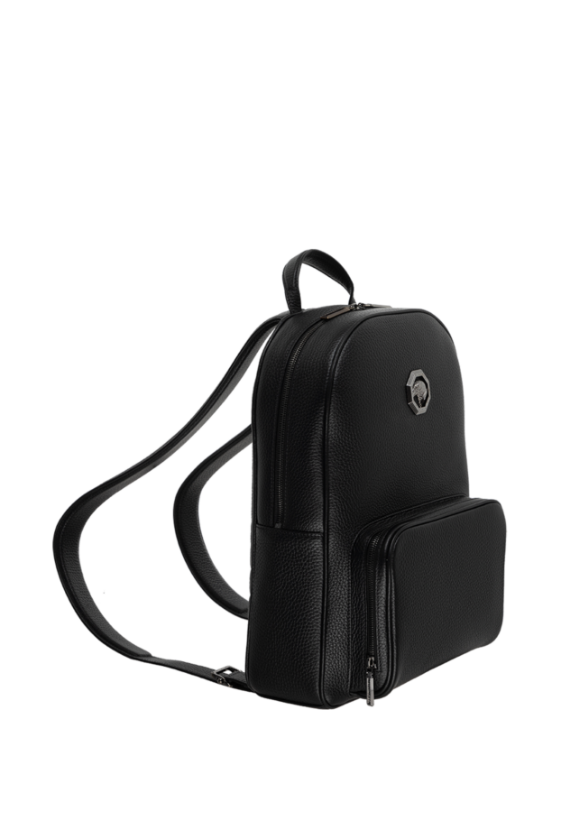 Stefano Ricci backpack made of genuine grained leather, black 175064 - photo 3