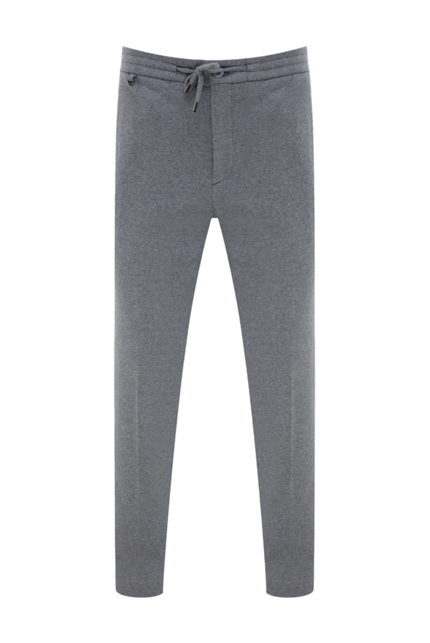 Stefano Ricci gray cotton and cashmere pants for men 175065 - photo 1