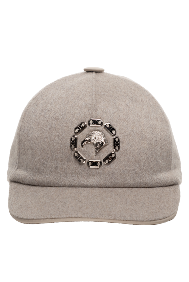 Stefano Ricci beige cashmere cap for men 175069 - photo 1
