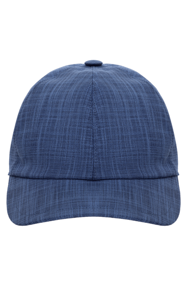 Cesare di Napoli man blue men's cap buy with prices and photos 175081 - photo 1