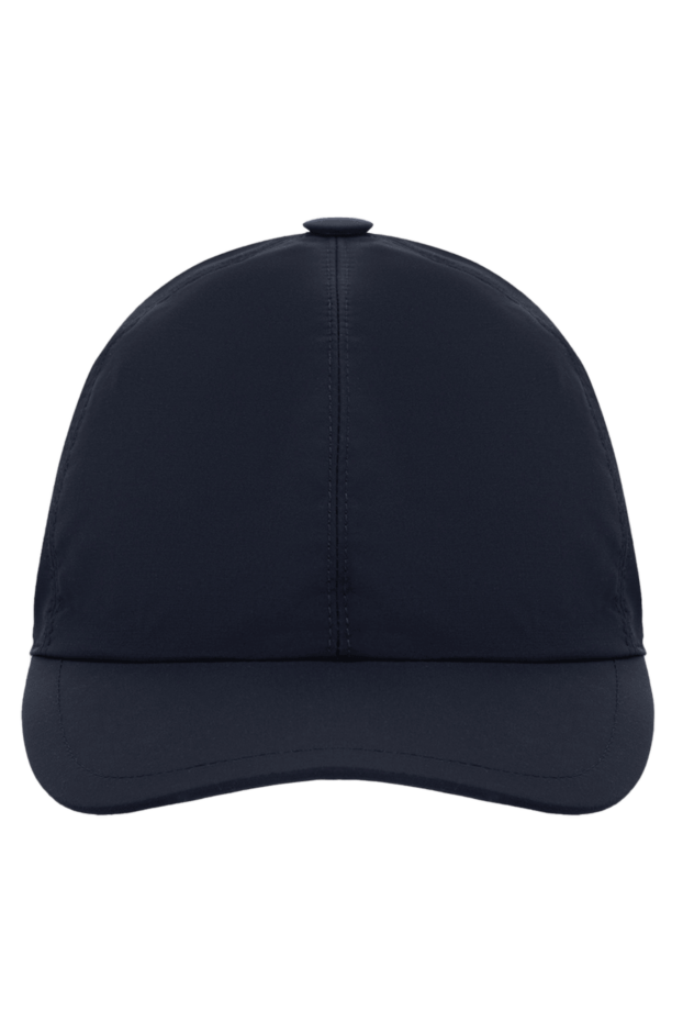 Cesare di Napoli man blue wool and polyamide cap for men buy with prices and photos 175096 - photo 1