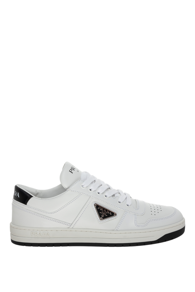 Prada woman white leather sneakers for women buy with prices and photos 175143 - photo 1