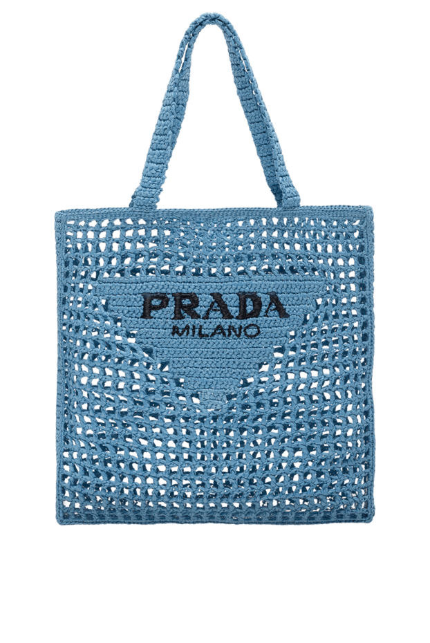 Prada жіночі сумка блакитна жіноча купити фото з цінами 175150 - фото 1