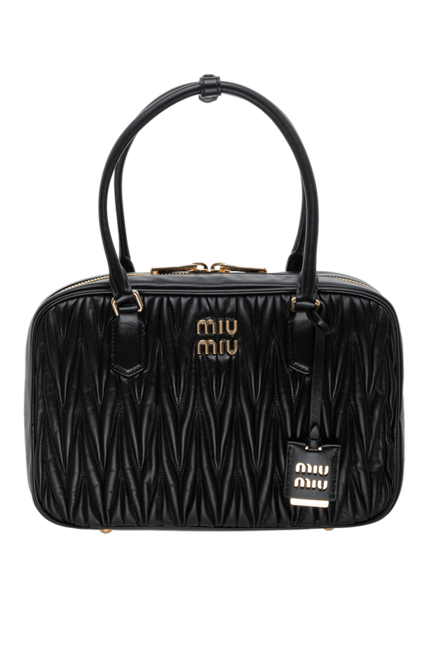 Miu Miu woman black leather bag for women buy with prices and photos 175171 - photo 1