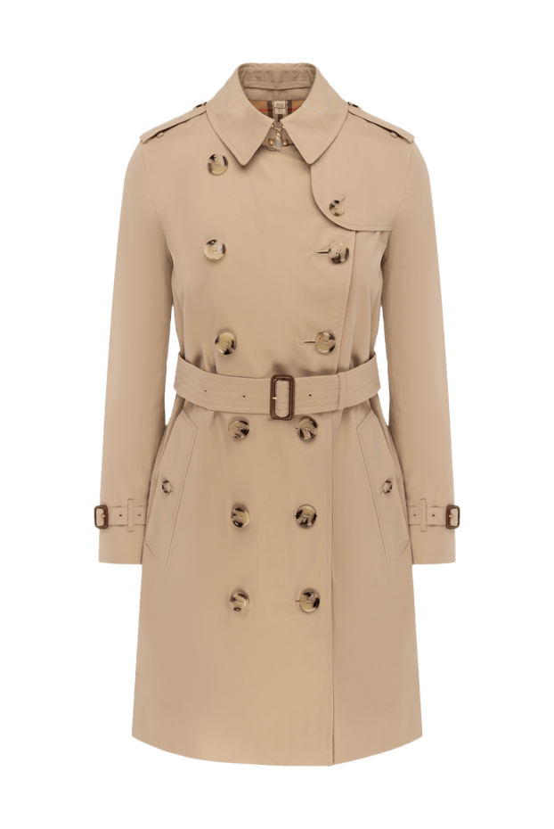 Burberry woman beige cotton coat for women buy with prices and photos 175237 - photo 1