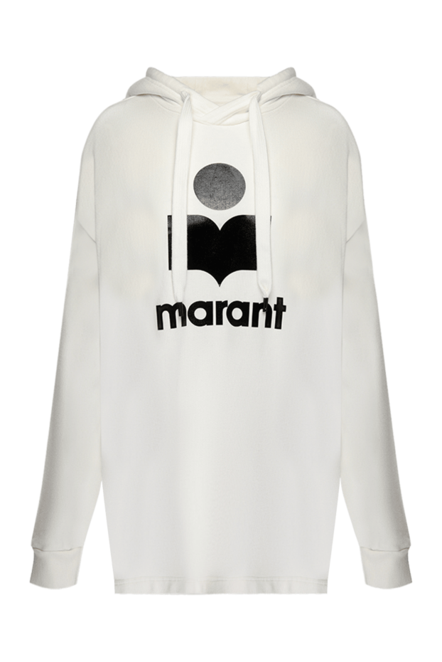 Isabel Marant woman white cotton and polyester hoodie for women buy with prices and photos 175314 - photo 1