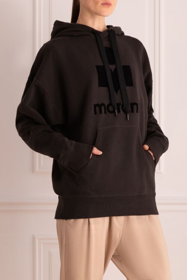 Isabel Marant hoodie made of cotton and polyester black for women 175315 - photo 3