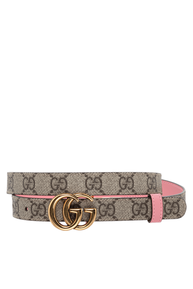 Gucci woman beige leather belt for women buy with prices and photos 175355 - photo 1