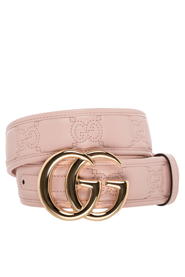 Gucci woman pink leather belt for women buy with prices and photos 175359 - photo 1