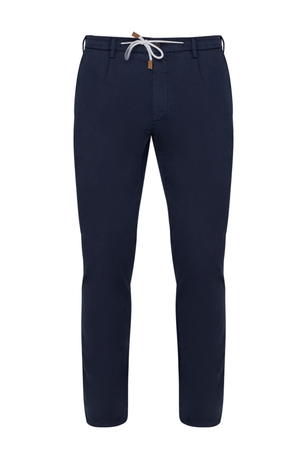 Eleventy men's blue slim fit chinos 175496 - photo 1