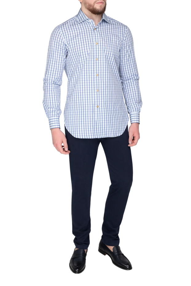 Eleventy men's blue slim fit chinos 175496 - photo 2