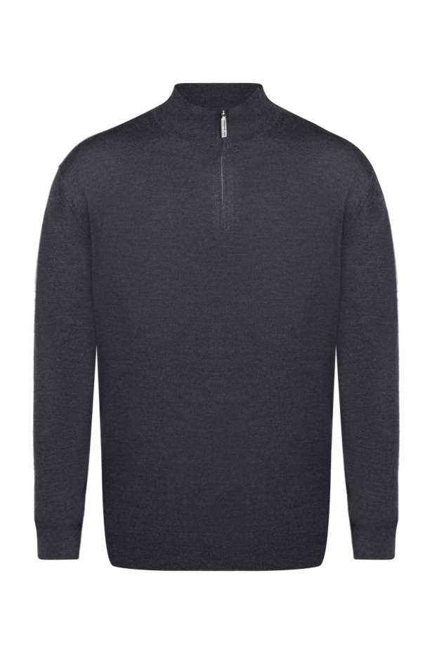 Stefano Ricci cashmere and silk tee for men gray 175664 - photo 1