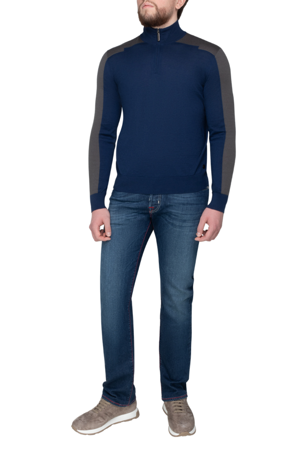 Stefano Ricci cashmere and silk tee for men brown 175682 - photo 2