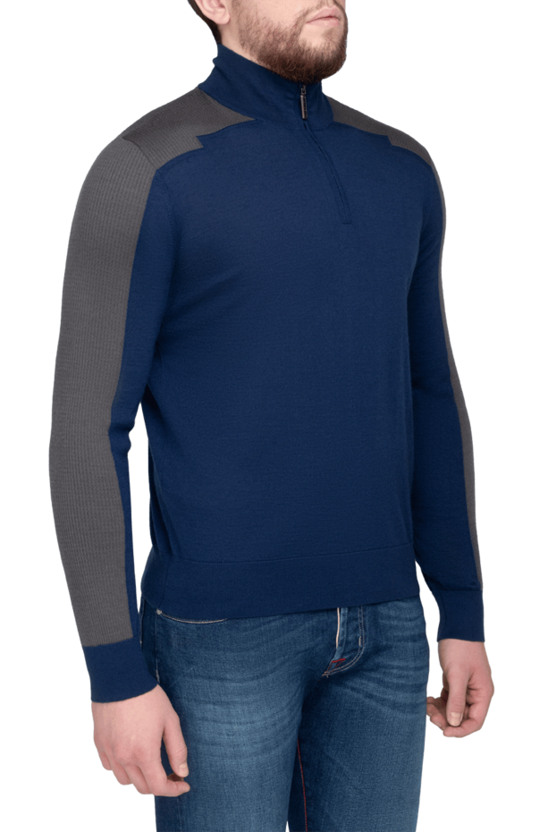 Stefano Ricci cashmere and silk tee for men brown 175682 - photo 3