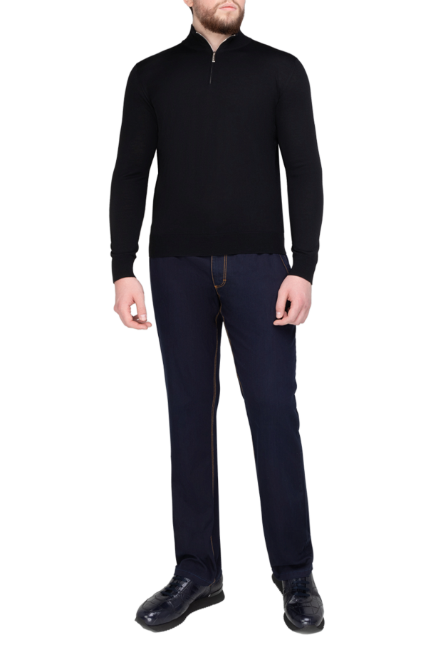 Stefano Ricci trouser woolen black for men 175699 - photo 2
