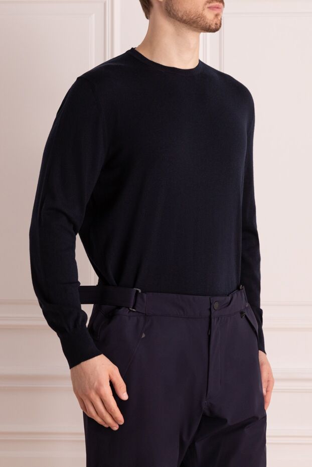 Loro Piana deep navy blue cashmere jumper 175748 - photo 3
