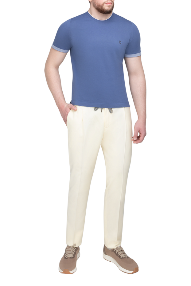 PT01 (Pantaloni Torino) beige wool pants for men 175788 - photo 2