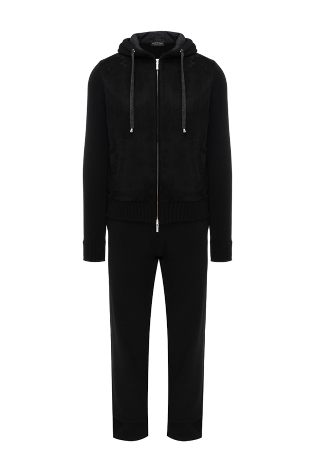 Cesare di Napoli мужские костюм прогулочный мужской черный купить с ценами и фото 175815 - фото 1
