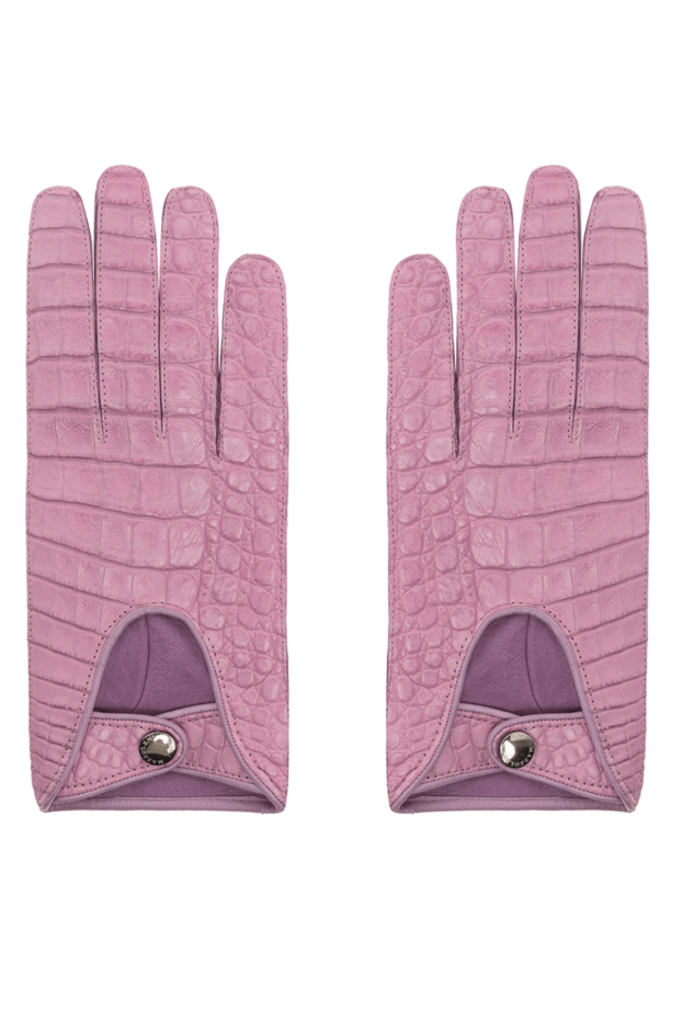 Mazzoleni woman purple leather gloves for women buy with prices and photos 175838 - photo 1