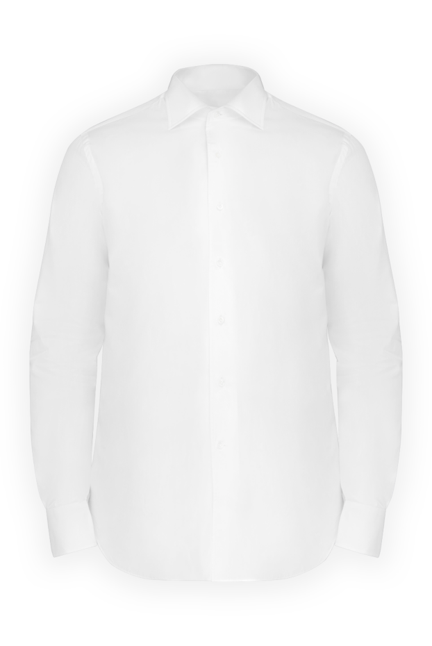 Alessandro Gherardi men's shirt made of cotton and polyamide white 175842 - photo 1