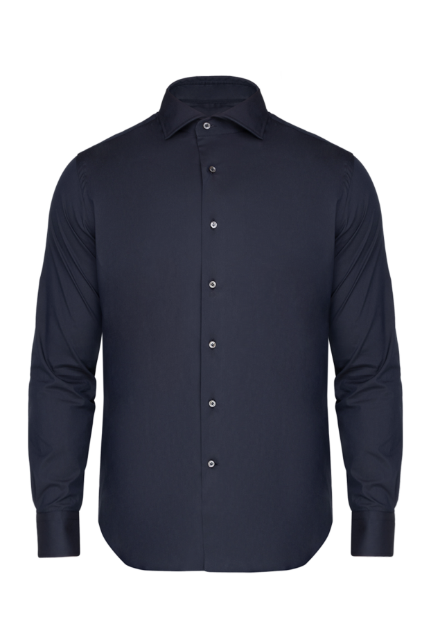 Alessandro Gherardi men's shirt made of cotton and polyamide black 175843 - photo 1