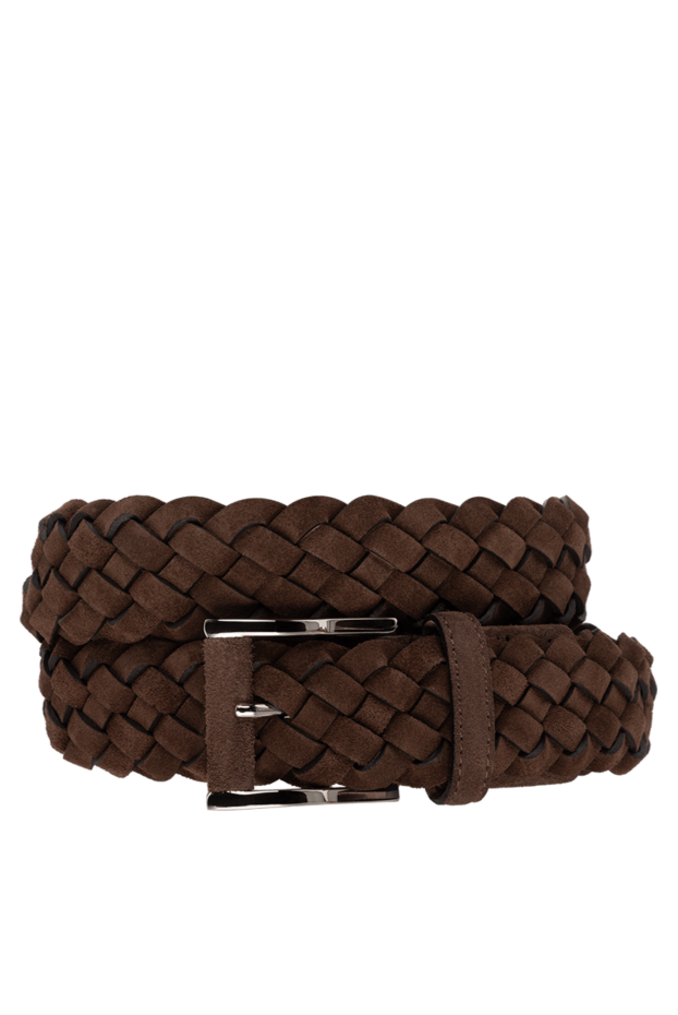 Cesare di Napoli man men's brown suede belt buy with prices and photos 175847 - photo 1