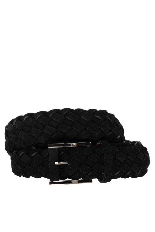 Cesare di Napoli man men's black suede belt buy with prices and photos 175848 - photo 1