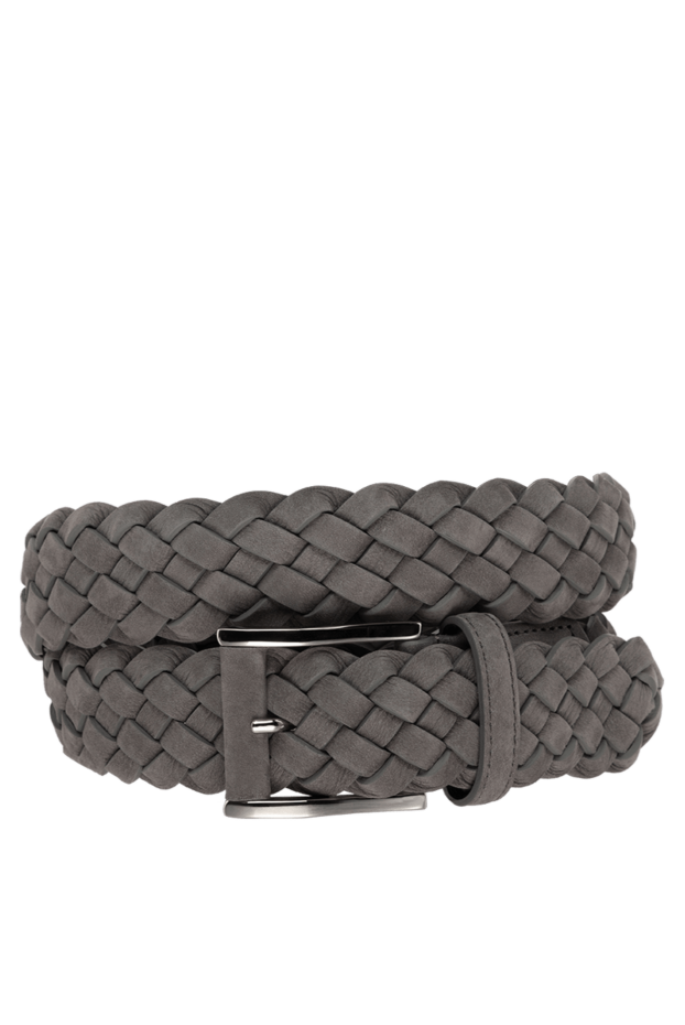 Cesare di Napoli man men's gray suede belt buy with prices and photos 175852 - photo 1