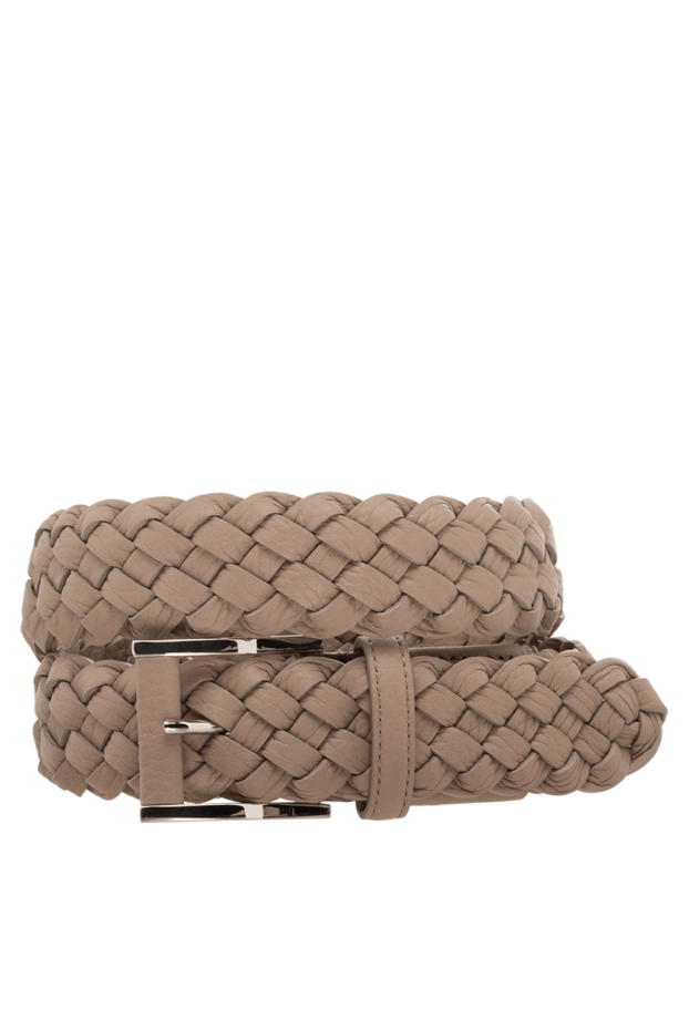 Cesare di Napoli man men's leather belt, beige buy with prices and photos 175861 - photo 1