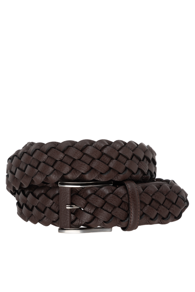 Cesare di Napoli man men's brown leather belt buy with prices and photos 175869 - photo 1