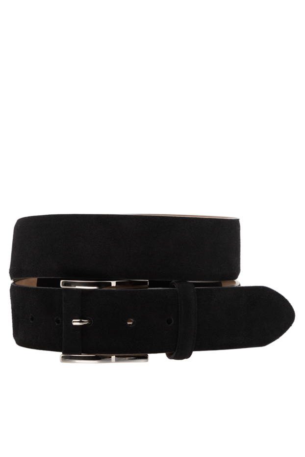 Cesare di Napoli man men's black suede belt buy with prices and photos 175876 - photo 1