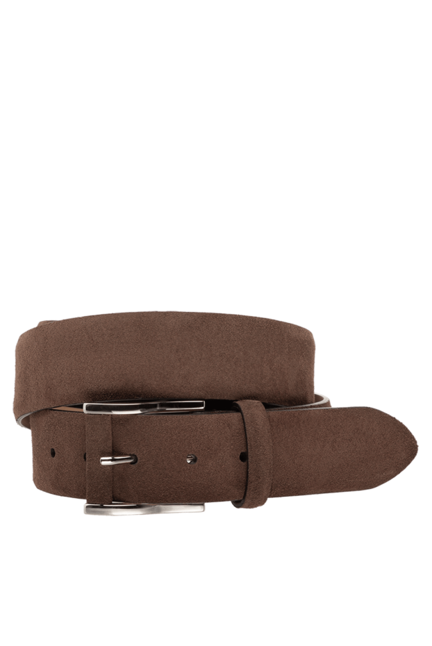 Cesare di Napoli man men's brown suede belt buy with prices and photos 175877 - photo 1