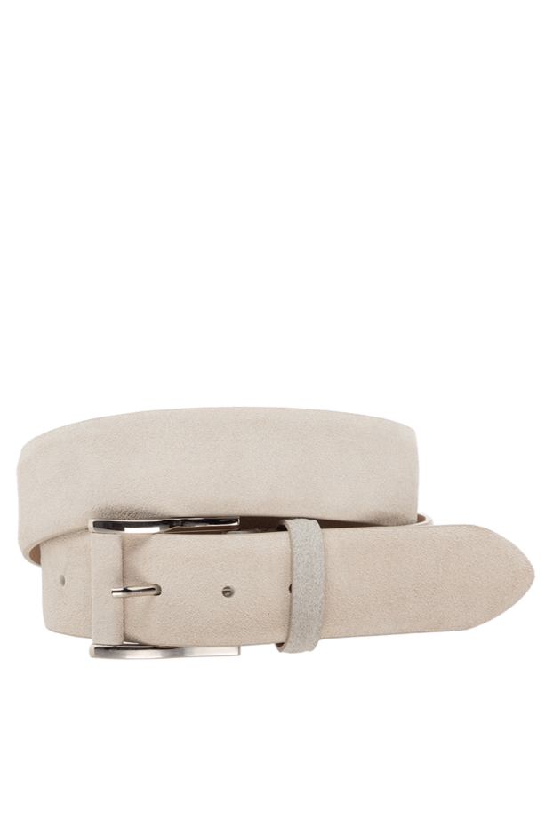 Cesare di Napoli man men's beige suede belt buy with prices and photos 175879 - photo 1