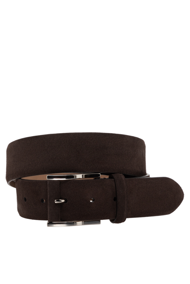 Cesare di Napoli man men's brown suede belt buy with prices and photos 175880 - photo 1