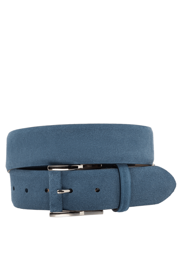 Cesare di Napoli man men's blue suede belt buy with prices and photos 175882 - photo 1