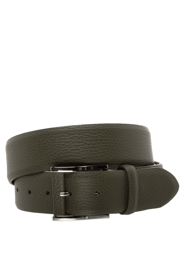 Cesare di Napoli man men's leather belt green buy with prices and photos 175886 - photo 1