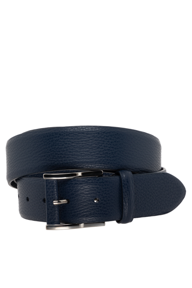 Cesare di Napoli man men's blue leather belt buy with prices and photos 175894 - photo 1