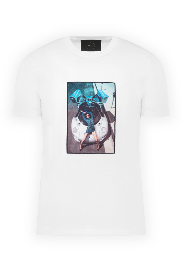 Limitato men's white cotton t-shirt with photo print 175998 - photo 1