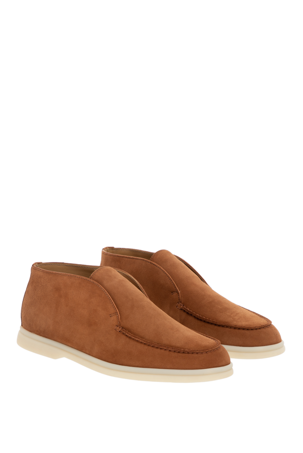 Loro Piana brown classic nubuck desert boots women's 176023 - photo 3