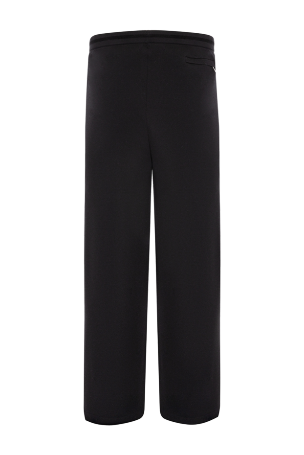 Zilli men's straight-leg knit trousers with an elastic waistband 176033 - photo 2