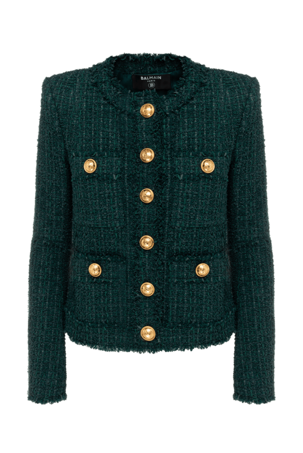 Balmain woman green jacket for women buy with prices and photos 176054 - photo 1