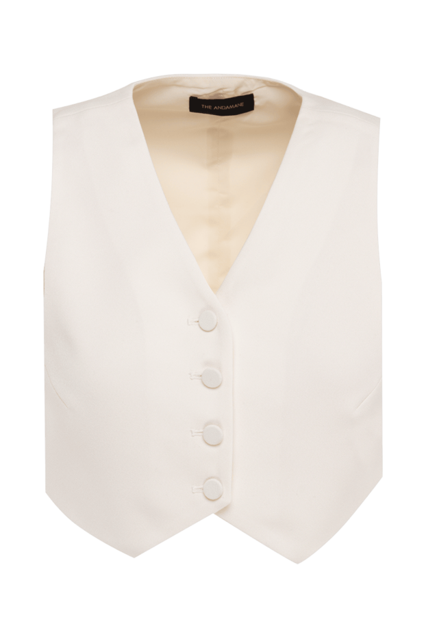 The Andamane woman women's white suit vest buy with prices and photos 176069 - photo 1