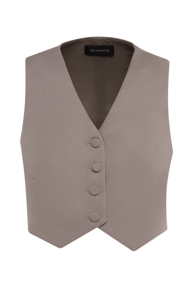 The Andamane woman gray suit vest for women buy with prices and photos 176070 - photo 1