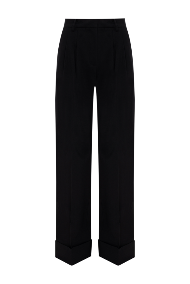 The Andamane palazzo pants made of thick fabric with a high waist and pleats at the waist 176073 - photo 1