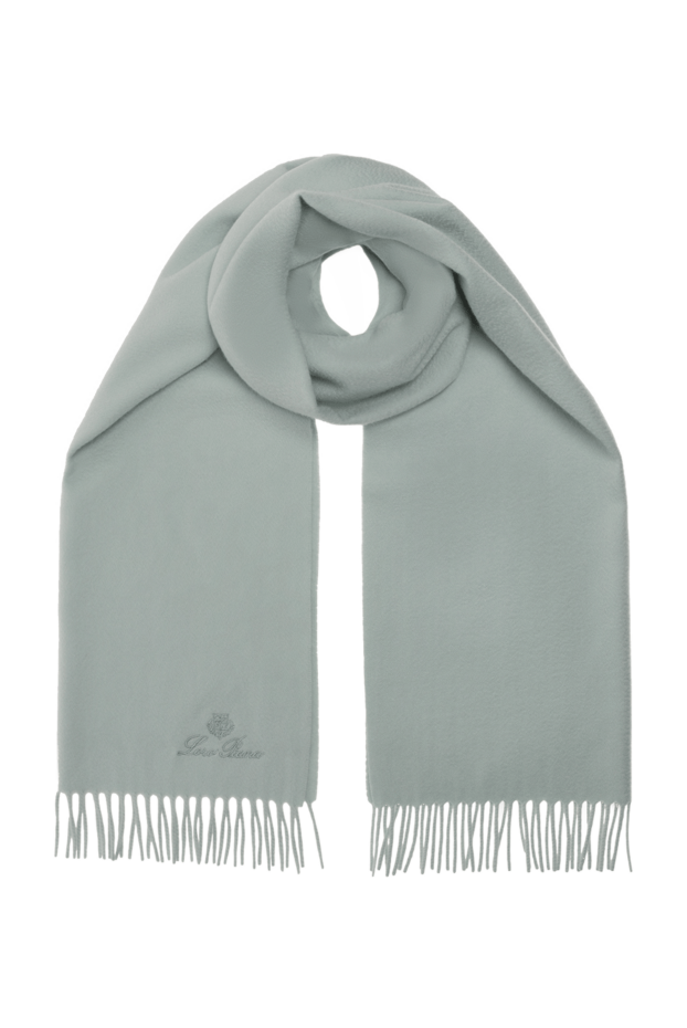 Loro Piana green cashmere scarf for women 176140 - photo 1